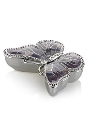 Enamel Butterfly Trinket Box