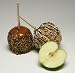 Caramel Apples with Chocolate Sprinkles