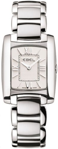 Brasilia Silver White Dial Stainless Steel Womens