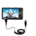 Coiled Power Hot Sync and Charge USB Data Cable w/ Tip Exchange for the Creative Zen Vision W - Gomadic Brand