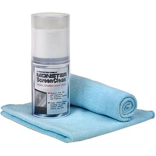 Monster ScreenClean Display Cleaning Kit (New alcohol free formula) (TV CLNKIT)