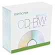 CD-RW Discs, 700MB/80min, 4x, w/Slim Jewel Cases, Silver, 10/Pack
