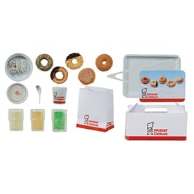 【クリックでお店のこの商品のページへ】リカちゃん ミスタードーナツショップ こものセット B 「点心」