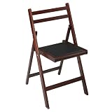 Folding Chairs - Walnut (4-pk.)