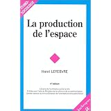 La production de l'espacepar Henri Lefebvre