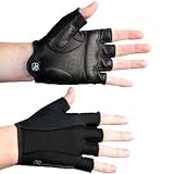 Giordana 2011 FR-C Forma Red Carbon Cycling Gloves - Black - gi-glov-frca-blck