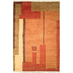 Hand Knotted 100% Wool Rug