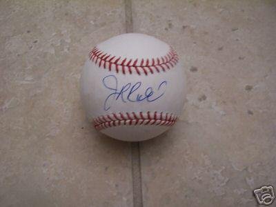 J.r. Richard Houston Astros Oml Signed Baseball - Autographed Baseballs