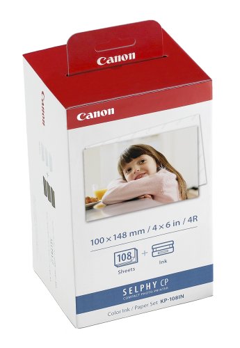 Canon KP-108IN Color/Ink Paper Set (3115B001)