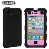 【Ballistic Case日本正規代理店 ノーゼンローズドットコム】 Ballistic Hard Core (HC) Case iPhone4/4S Pink/Black バリスティック ケース iPhone4 ( SoftBank ), iPhone4S ( au , ソフトバンク ) 対応 ピンク