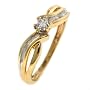 10k Yellow Gold Diamond Promise Ring (.05 ct), Size 7