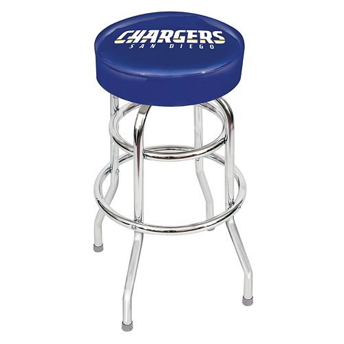 San Diego Chargers Backless Swivel Sports Bar Stool