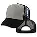 DECKY Ind. Mesh Cap, Black/Grey