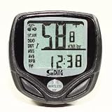 Sans fil LCD pour Vélo Bicyclette Odomètre Ordinateur informatique Computer Compteur de vitesse