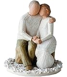 DEMDACO Willow Tree Anniversary Cake Topper Figurine