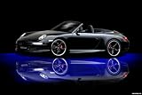 Porsche 911 Poster 24x32 Inches (Reflection)