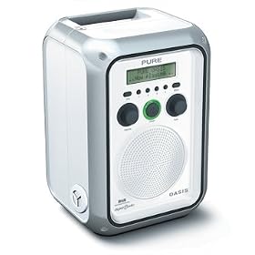 Pure Digital Oasis VL-60918  Rechargable Weatherproof Dab Radio