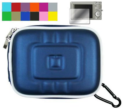 Kroo Camera Case for Kodak Easyshare Digital Camera + Bonus Bundled with Universal LCD Screen Protector Kit + Cloth (Many Color Available)