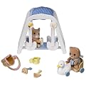 Calico Critters Peaches Makes a New Friend