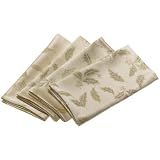 Lenox Holiday Innocence 19 Inch Napkins, Set of 4, Gold