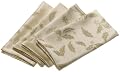 Lenox Holiday Innocence 19 Inch Napkins, Set of 4, Gold
