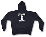 KILLER ROBOT? Men's Hoodie Sweat Shirt Small thru 4XL
