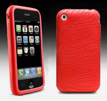 the-appleman Black rubber case & screen protector Accessories for apple iPhone 3G
