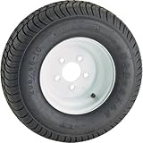Kenda High Speed Standard Rim Design Trailer Tire Assembly - 5-Hole, 205/65-10