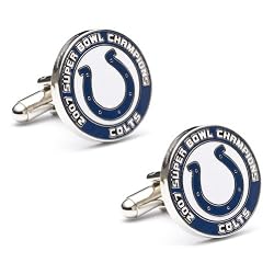 2007 Indianapolis Colts Super Bowl Champ Cufflinks