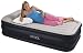 Intex Twin Deluxe Pillow Rest Airbed with Built in Pump