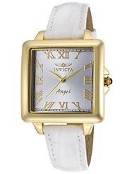 Invicta Womens 16051 Angel Analog Display Japanese Quartz White Watch