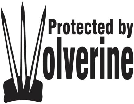 Protected By Wolverine - Claw - Vinyl Decal