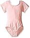 Jacques Moret Girl's Dance Short Sleeve Basic Leotard