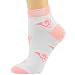 St. Louis Rams Ladies White-Pink All Over Team Logo Ankle Socks
