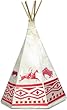 Petitcollin- 800204 - Accessoire de Poup�e - Tente d'Indien avec D�cor