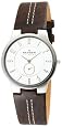 Skagen Men`s 433LSL1 Slim Brown Leather Watch