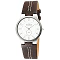 Skagen Men's 433LSL1 Slim Brown Leather Watch