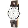 Skagen Men's Slim Brown Leather Watch #433LSL1