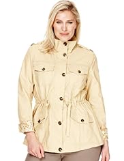 Plus Pure Cotton 4 Pockets Jacket
