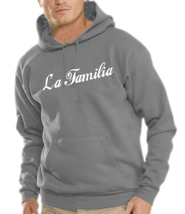 Touchlines Herren Kapuzen Sweatshirt La Familia, steelgrey, L, B7097 Preisvergleich