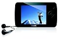 Philips SA61 8 GB Flash Video MP3 Player with FM Radio and 3.5-Inch Color Screen (Black)