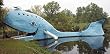 Catoosa, Oklahoma's Big Blue Whale Along Old U.S. Route 66 - Captivating Photographic Print by Carol M. Highsmith