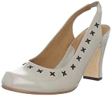 John Fluevog Women's Prodigy Pump,Grey,7.5 M US