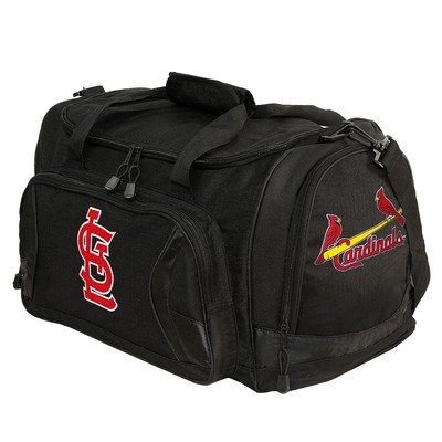 St. Louis Cardinals Black Flyby Duffle Bag