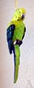 Tropical Parrot Bird Hanging Indoor Outdoor Window Ornament