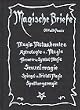Magische Briefe, Magia Metachemica