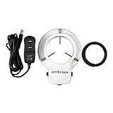 AmScope 56 LED Microscope Ring Light with Adapter