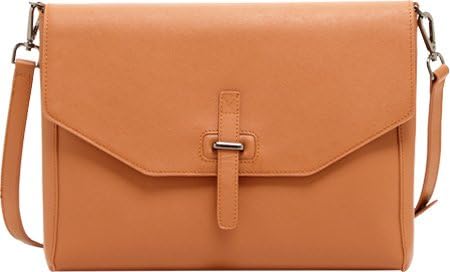 SUSU Handbags Women's Franklin Laptop/Document Case,Brown,US