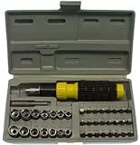 41 Piece Screwdriver Bit and Socket Set