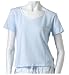Nautica Women's Short-Sleeve Knit Jersey V Neck Tee